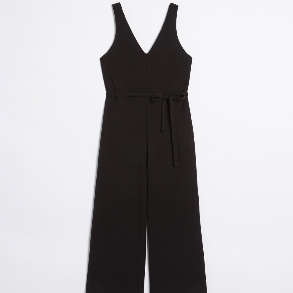 Good Cotton Knitted Jumpsuit in Black - Picture 2 of 2